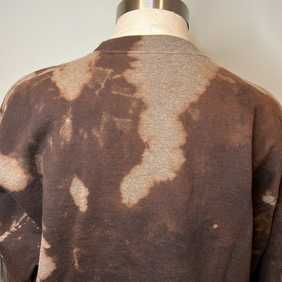 Unisex Homemade Bleach Tye dye Sweatshirt - Picture 13 of 13